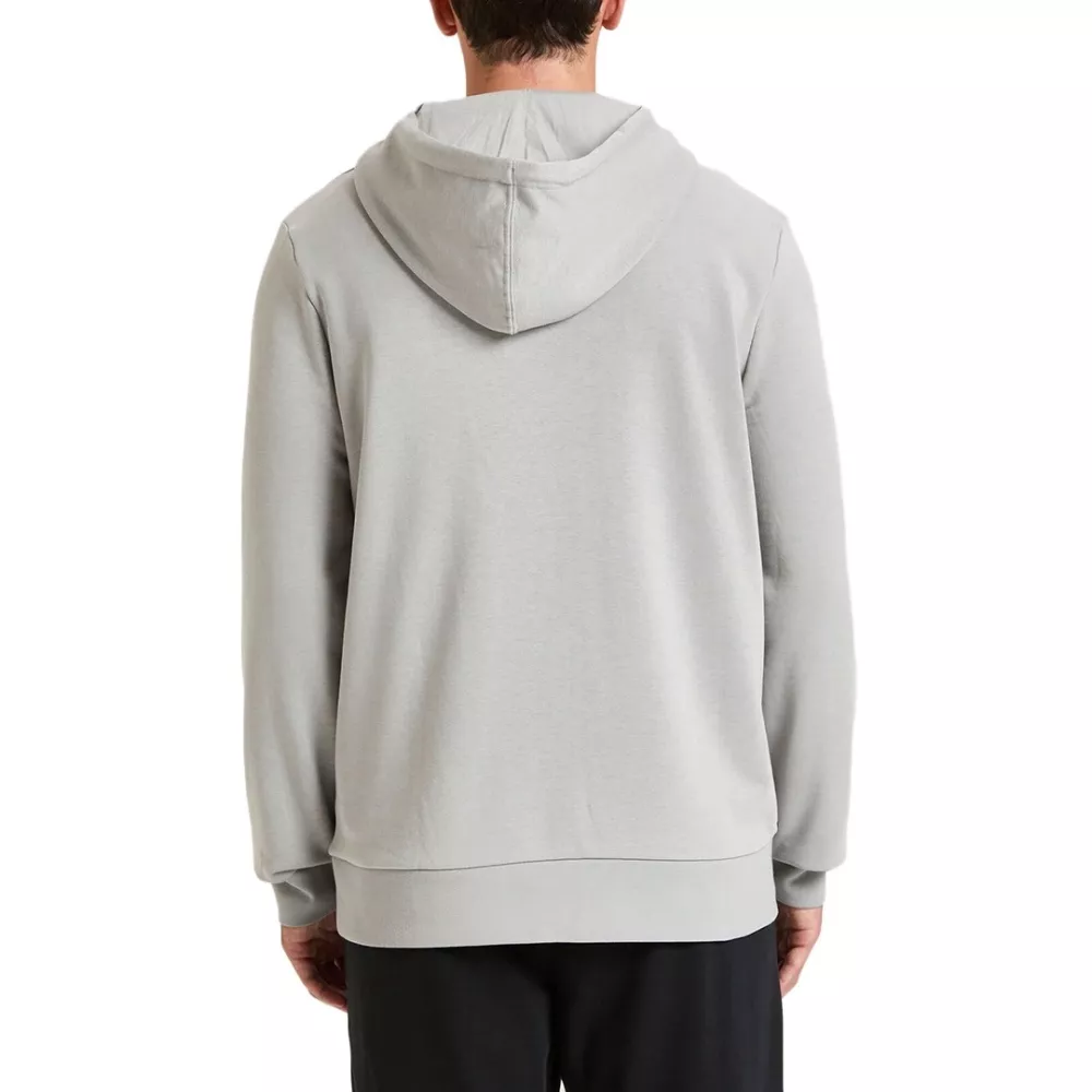 Gray Diadora hooded sweatshirt