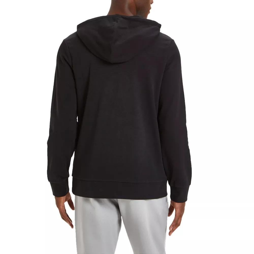 Black Diadora hooded sweatshirt