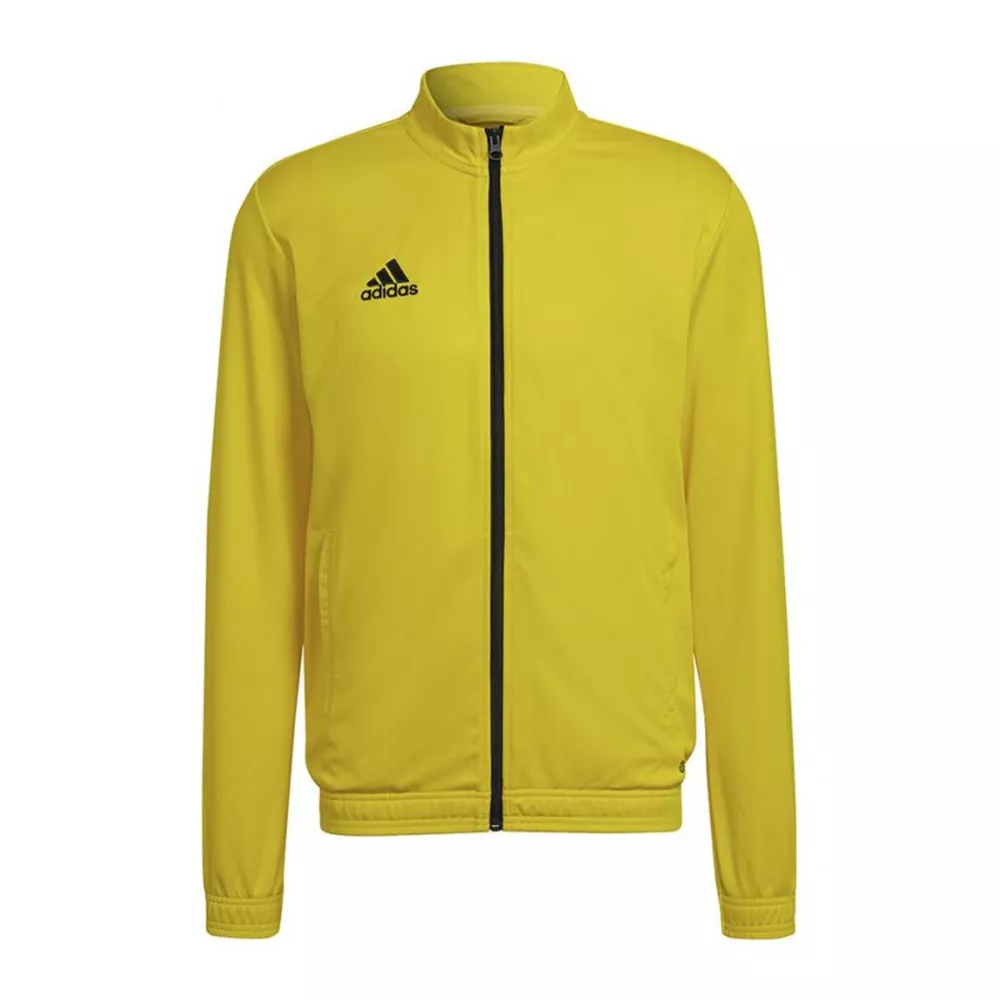 Adidas yellow full zipper sweatshirt
