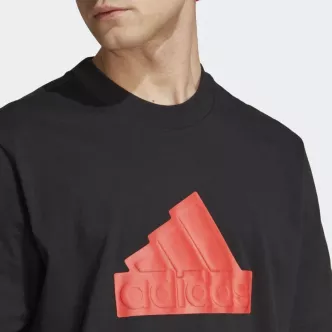adidas future icon bos black red t-shirt