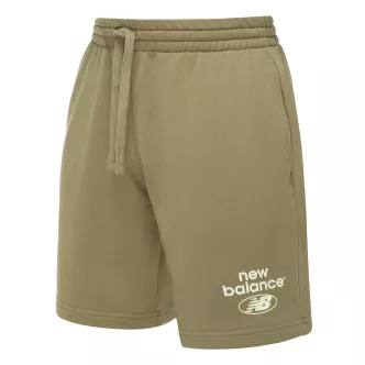 new balance essential mud french terry shorts
