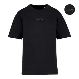 men's oversize booy 200g black t-shirt