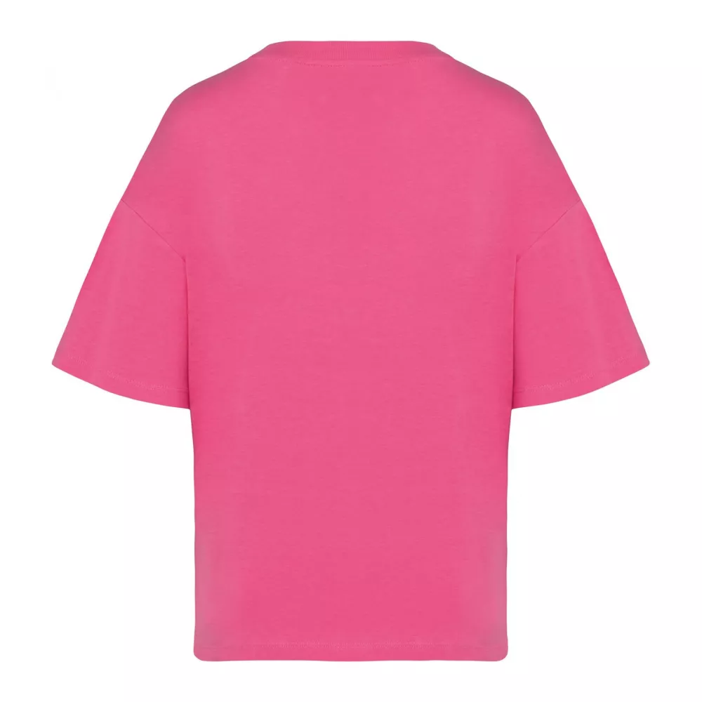 women's oversize booy 180g pink t-shirt