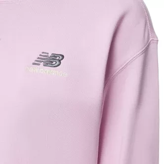 unisex french terry hoodie pink new balance