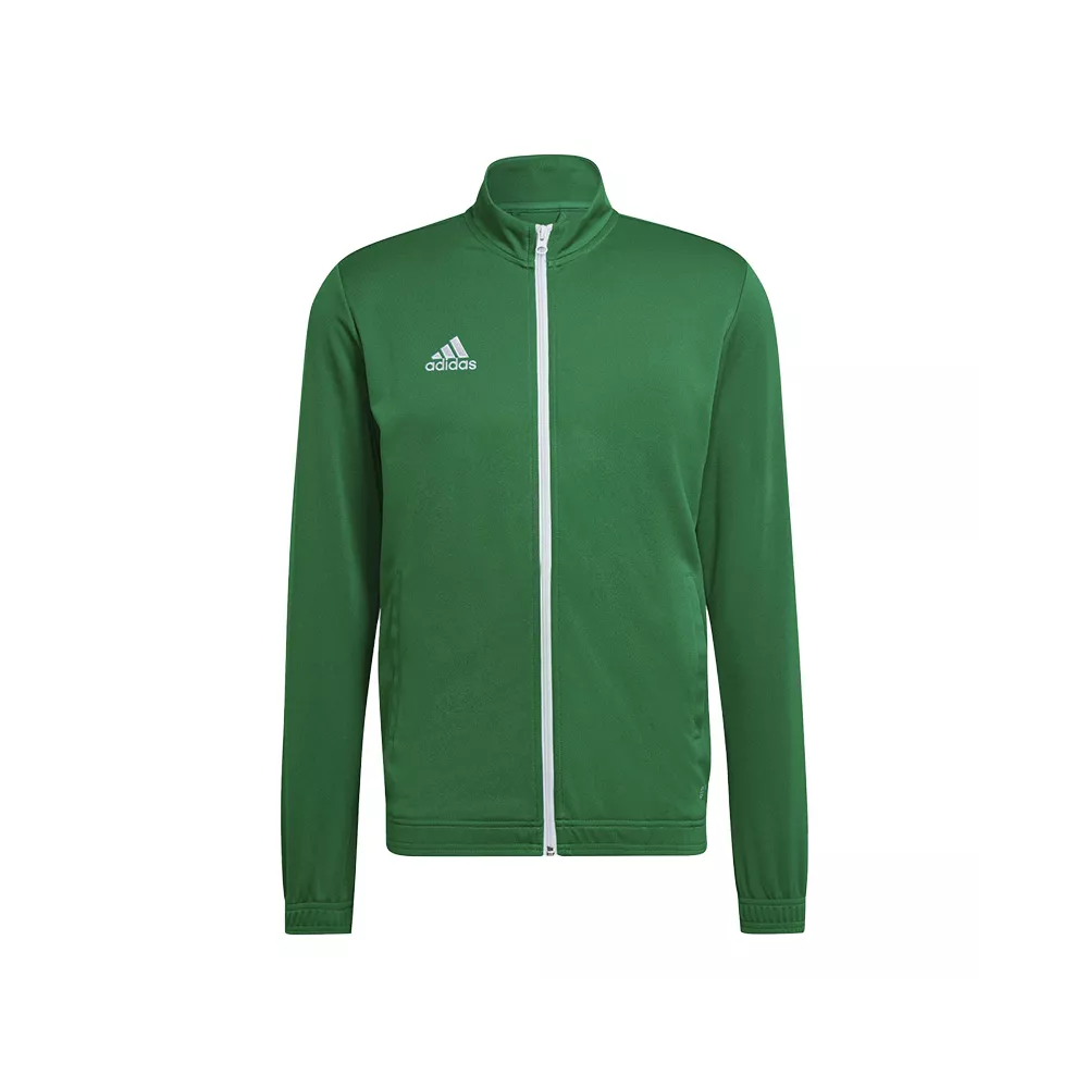 adidas full zip tracksuit in green
