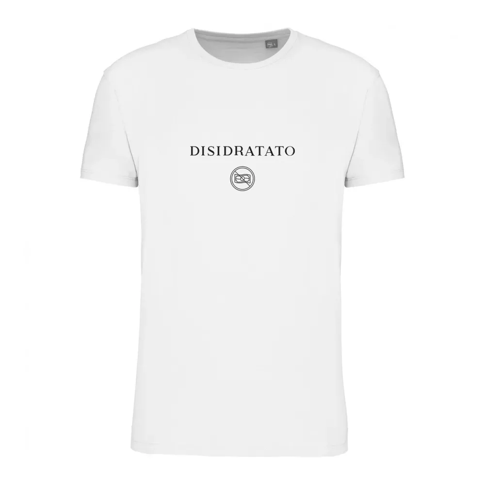 T-shirt Disidratato bianca 