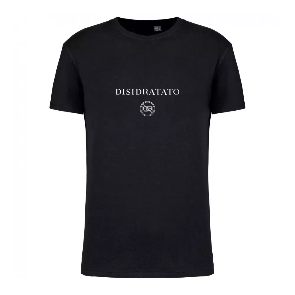 disidratato black t-shirt