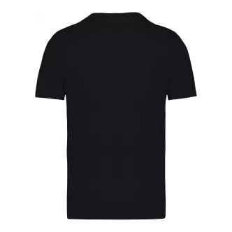 Black unisex bear disidratato T-shirt organic cotton