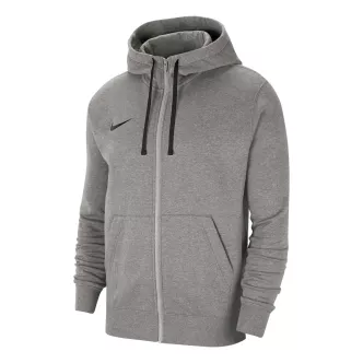 park sweatshirt full zipper nike light gray hoodie 