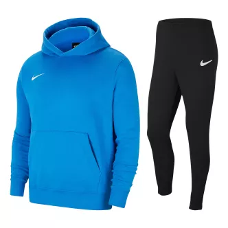 Royal blue nike tracksuit for kids with hood