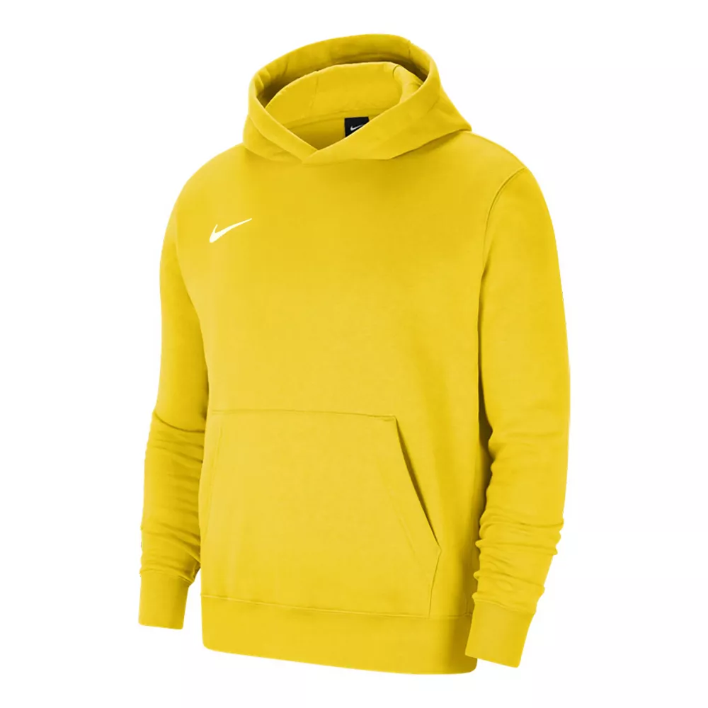 Yellow nike tracksuit for kids with hood