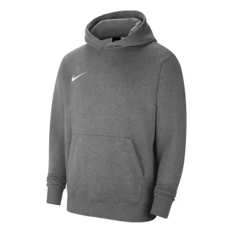 Charcoal gray nike tracksuit for children with hood