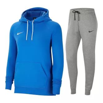 Nike women's royal blue sweatshirt tracksuit with hood