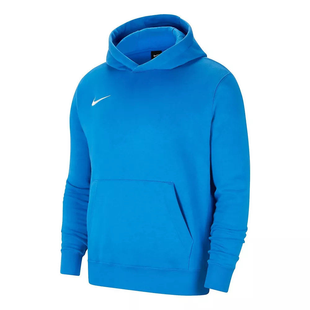 royal blue Nike child sweatshirt with hood