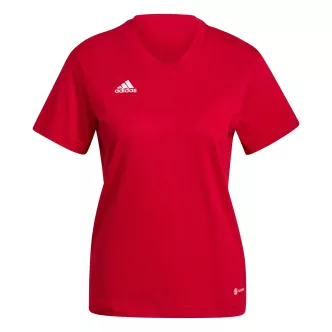 Red women's Adidas t-shirt