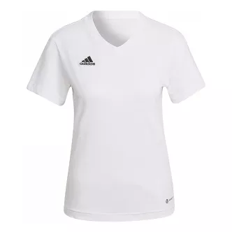White women's Adidas t-shirt