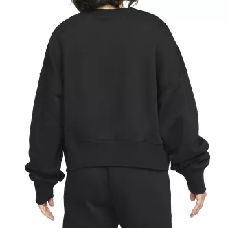 women's black oversized nike crewneck sweatshirt