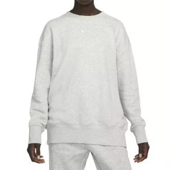 light gray women's oversized nike crewneck sweatshirt