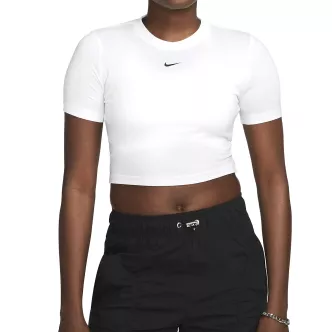 t-shirt slim fit nike donna bianca