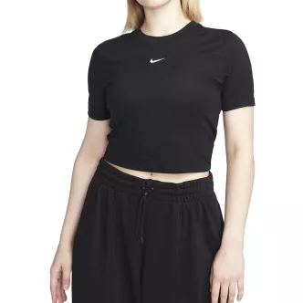 nike women's slim fit t-shirt black