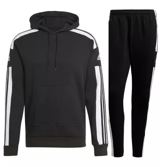 Black Adidas Men's Hooded Sweatshirt