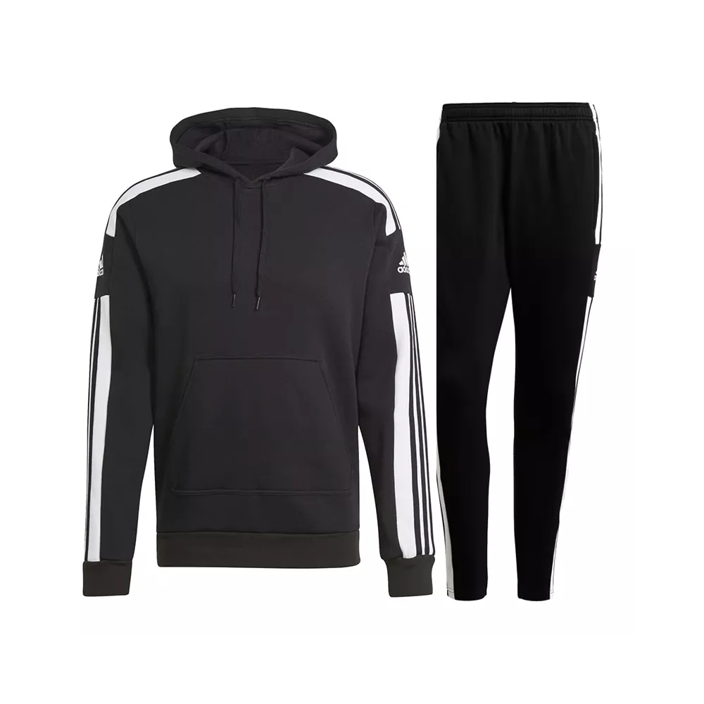 Black Adidas Men's Hooded Sweatshirt