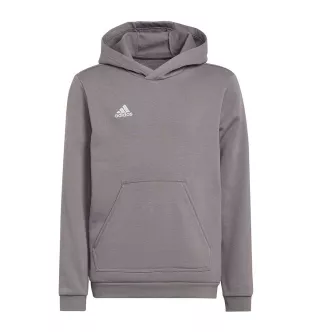 Gray adidas child hooded sweatshirt tracksuit