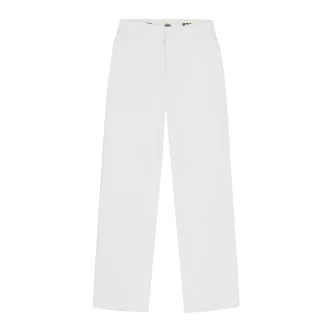 Pantaloni Dickies donna workpant bianchi