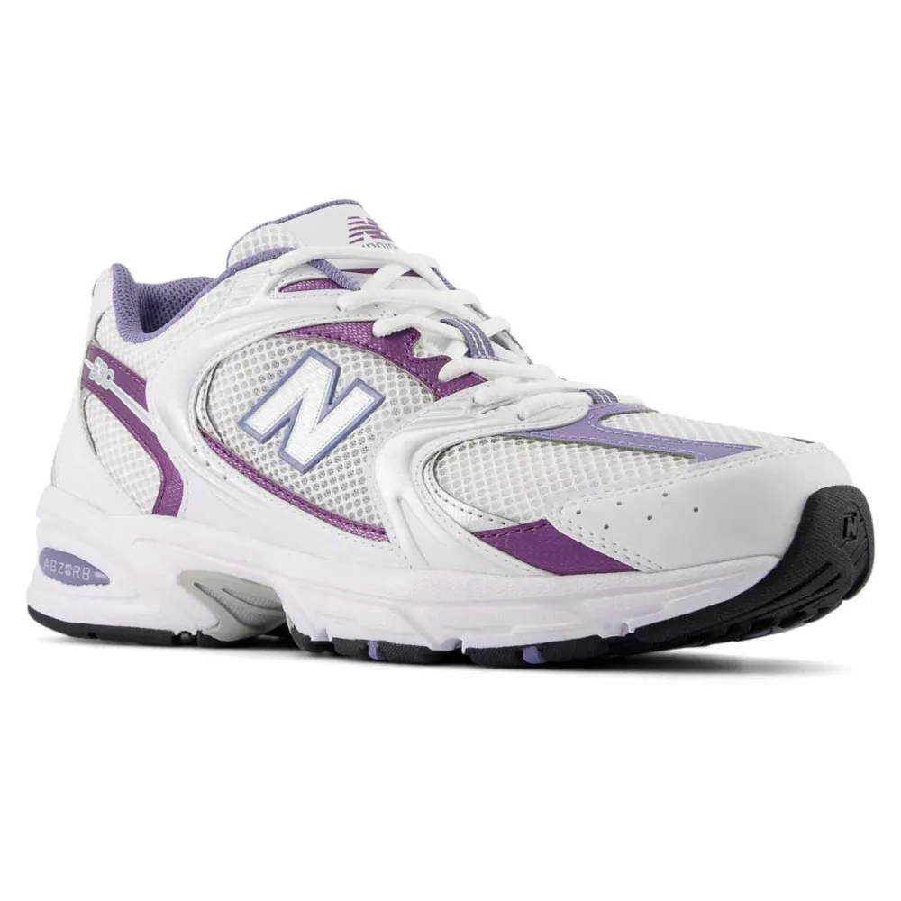 scarpa unisex new balance sneakers 530 bianco viola