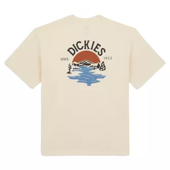 T-shirt Dickies Beach beige spuma
