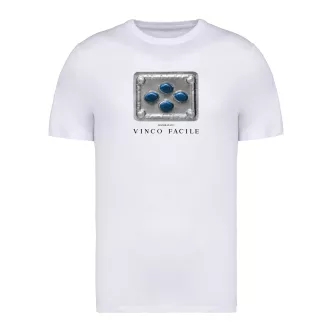 unisex vinco facile white t-shirt 